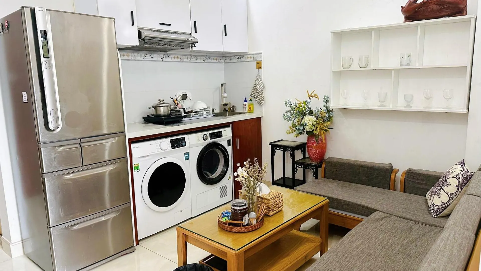 Apartment Mat Tien Quan 3 - Nha Kinh View Dep - Co Thang May Ho Chi Minh City